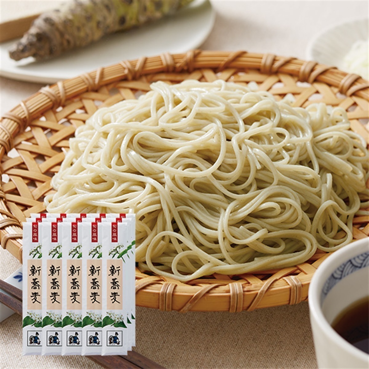 つむぎや［埼玉粉問屋］ [15VT]2025年度産 新そば・簡易箱(15袋