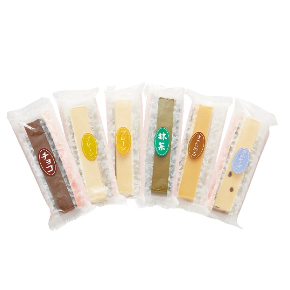 ちーずにき専用 つむぎや［埼玉粉問屋］ [6ちーず]ちーずけーき(6本入)［青箱］